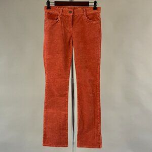 J.Crew Crewcuts Girls Bootcut Corduroy Pants In Maroon Size 14